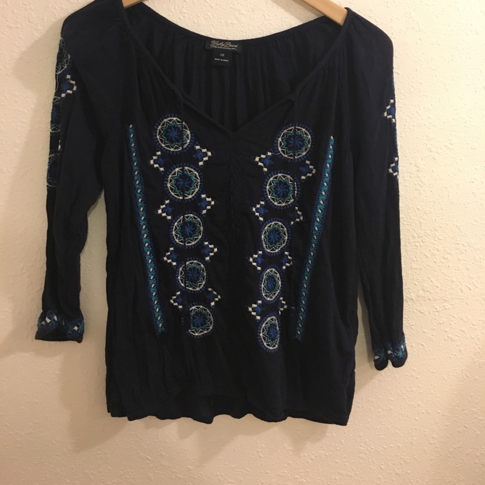 Tribal Print Blouse